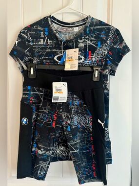 PUMA Graphic BMW M Motorsport Activewear Set Unisex Size S